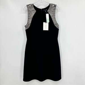 41 Hawthorn NWT Emery Button Detail Dress Black Size M